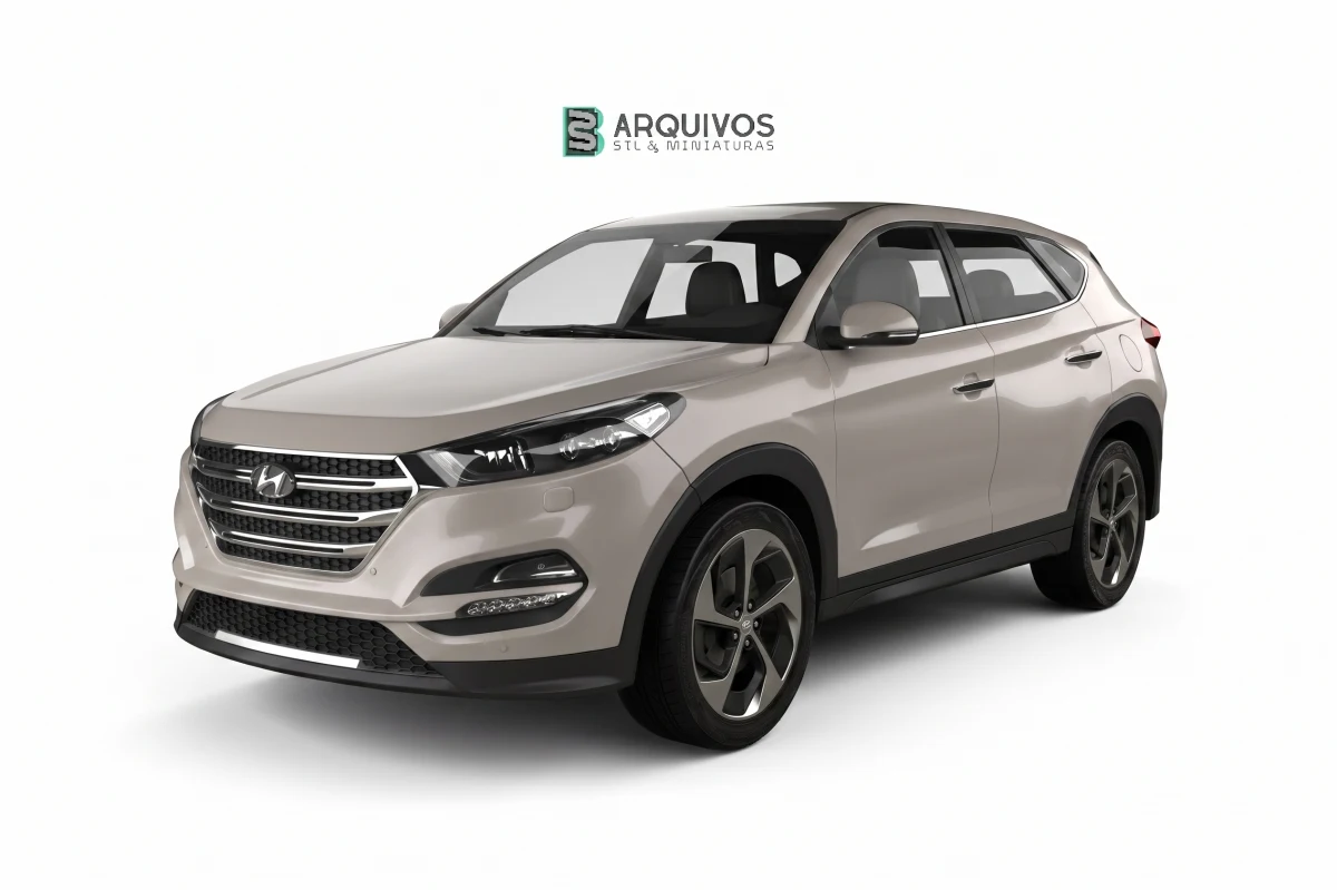 Modelo 3D STL - Hyundai Tucson 2017